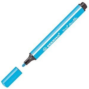 Stabilo Trio Scribbi - Ergonomische viltstift - Licht blauw - Per stuk