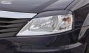 Koplampspoilers RDX Racedesign Koplampspoilers Dacia Logan 2008-2013 (ABS)