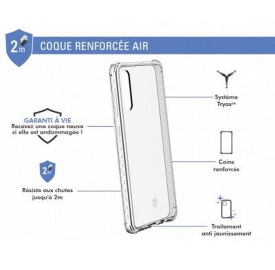 Force Case Samsung Galaxy A70 Hoesje - AIR Versterkt, Transparant
