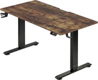Casaria Zit sta bureau - Elektrisch Verstelbaar USB 120x60cm – Bruin