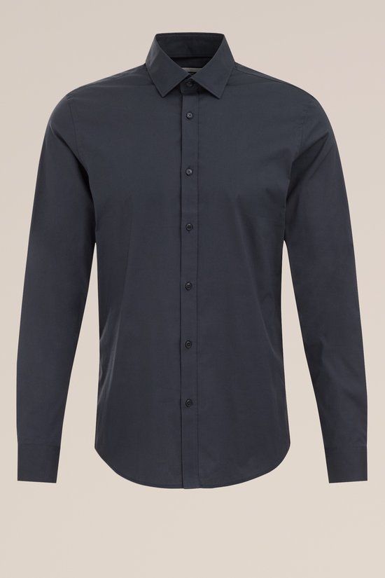 WE Fashion Heren Anti-odour tall fit overhemd met stretch