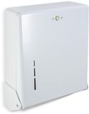 San Jamar T1905WH handdoek-dispenser, 500 Multifold / 300 C vouwdoeken capaciteit, wit