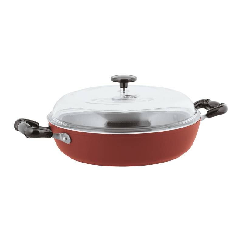 Sambonet 1965 Vintage Quarzo Nero - Pan - 280 mm - Rood
