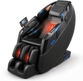 VEVOR Massagestoel, 4D Zero-Gravity Relaxstoel met Uitschuifbare Voetsteun, Automatische Programma's, Airbags, Verwarmingsfunctie voor Taille en Benen, Bluetooth-luidspreker, Touchscreen voor Thuis & Kantoor