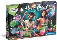 Clementoni Abracadabra Laboratoire de Sorcellerie - Kit d'Expériences de Chimie avec Mini Chaudière - Science et Jeu pour Enfants dès 8 Ans