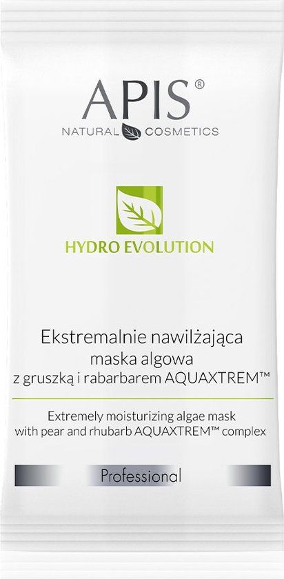 APIS NATURAL COSMETICS Hydro Evolution extreem hydraterend algenmasker met peer en rabarber AQUAXTREM™ 20g