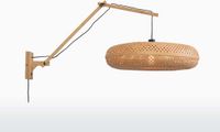 GOOD&MOJO Wandlamp Palawan - Bamboe - 105x60x55cm