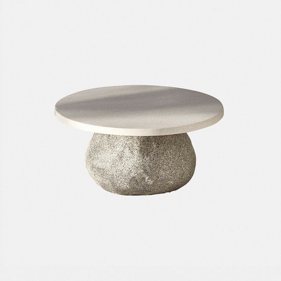 LOBERON Salontafel Orivana grijs/beige