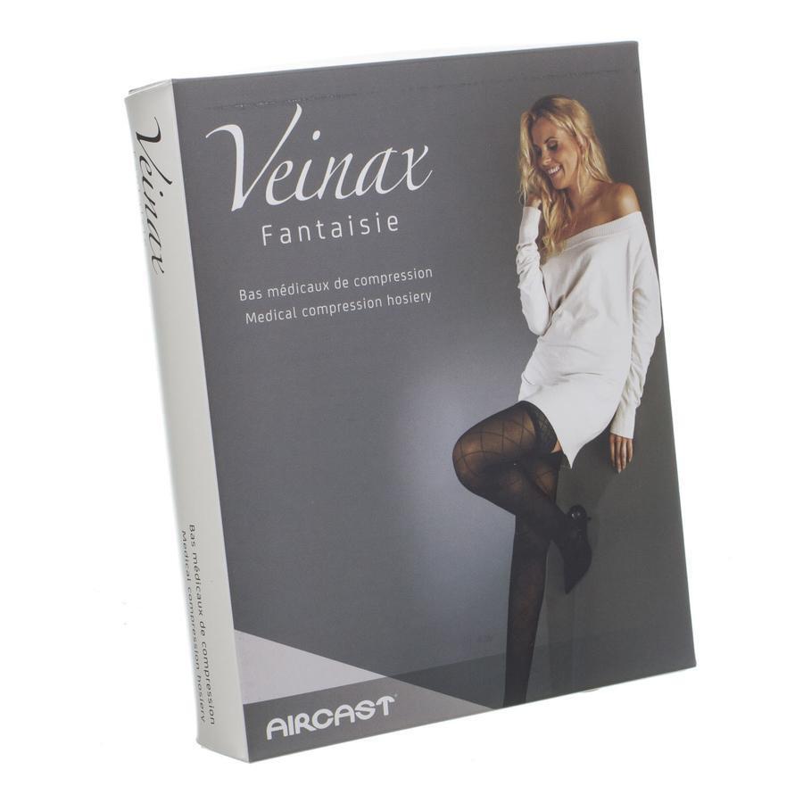 Veinax Panty Kleine Diamant Zwart Klasse 2 T2 1 stuks