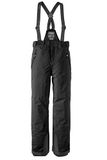 killtec Skibroek voor meisjes met afritsbare slab en randbescherming Girls Skibroek 242, zwart, 176, 43402-000