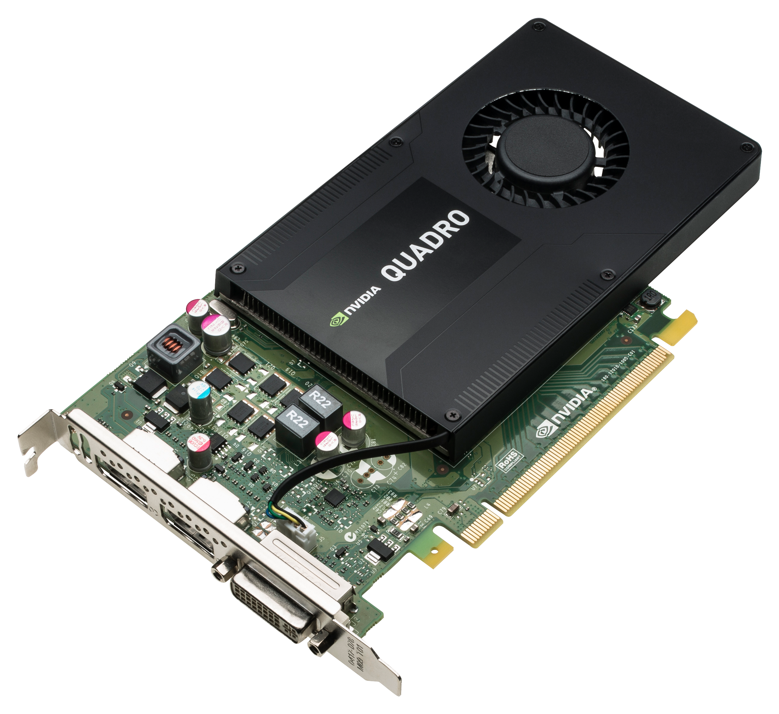 HP NVIDIA Quadro K2200 - 4 GB - Grafische kaart