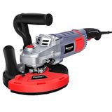 FANZWORK Betonslijper Betonfrees Set met Diamantslijpkop en Afzuigkap (2000W/180mm)