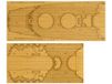 Tamiya 300012645-1:350 WWII Yamato houten deck decor, modelbouwaccessoires, medium, bruin