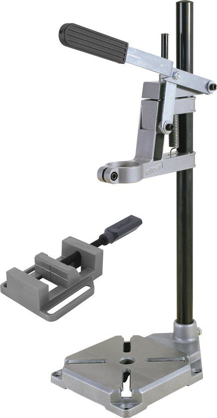 wolfcraft Boorstandaard met bankschroef - 3406301