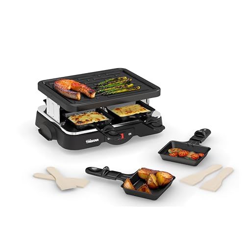 Tristar RA-2949 Raclette – Gourmetstel voor 4 personen – Met grillplaat