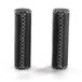 Monte Grappa handvatset 120/120mm leer zwart