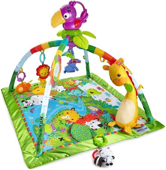 Fisher-Price FISHER PRICE - RAINFOREST MUSIC & LIGHTS DELUXE GYM DFP08