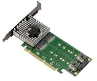 KALEA-INFORMATIQUE 16x PCIe 3.0 Controller Card for 4 M.2 NVMe SSDs