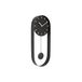 Karlsson Wandklok Pendulum Charm - Staal Zwart - 50x20x4,8cm