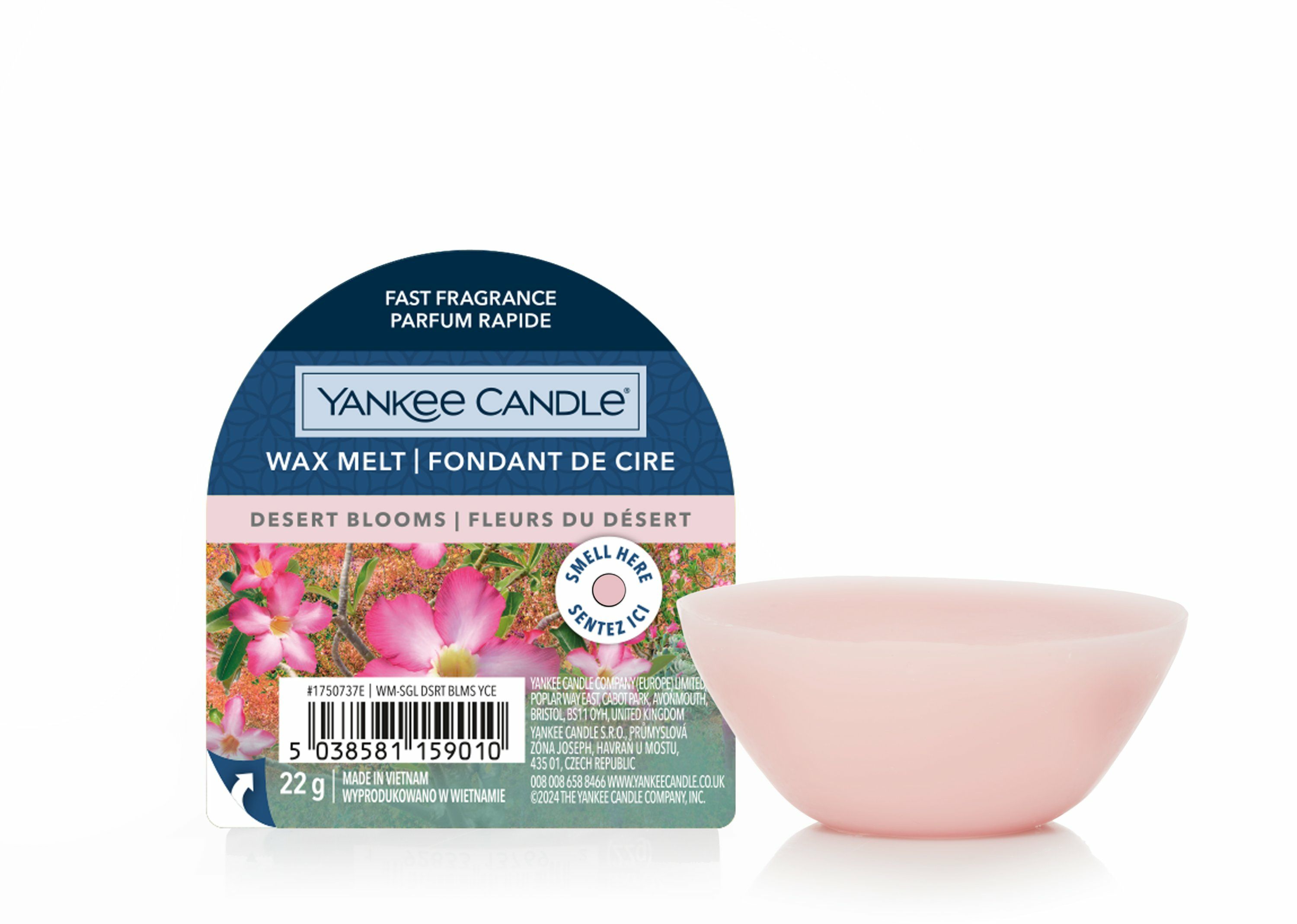 Yankee Candle Desert Blooms Scented Candle - Pink - 1 pc