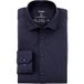 OLYMP No. Six 24/Seven Super Slim Jersey overhemd marine, Effen