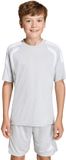 adidas teamwear adidas T-shirt Tiro 26 League Jersey jasnoszara Grijs - Maat 116cm