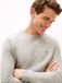 Tommy Hilfiger Pull en maille pour homme Coton XS Gris clair chiné