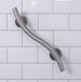 Aidapt Wandbeugel geborsteld 480mm - Zilver
