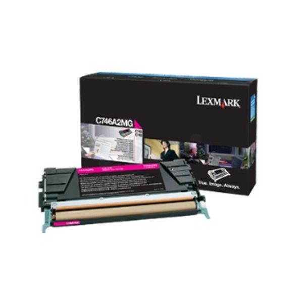 Lexmark C746A3MG Magenta Toner Cartridge