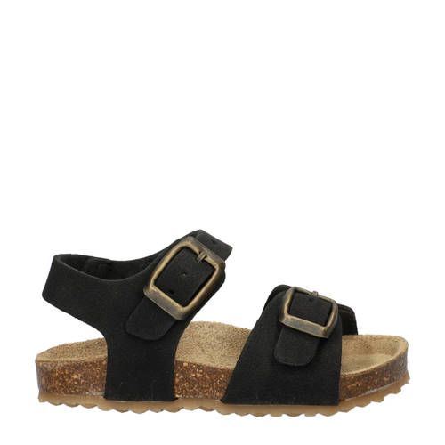Nelson Kids sandalen zwart Jongens/Meisjes Imitatieleer Effen - maat 26