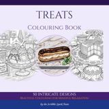 Treats Colouring Book: 50 Detailed Sweets, Cakes and Desserts for Adults: By the Scribble Spark Team