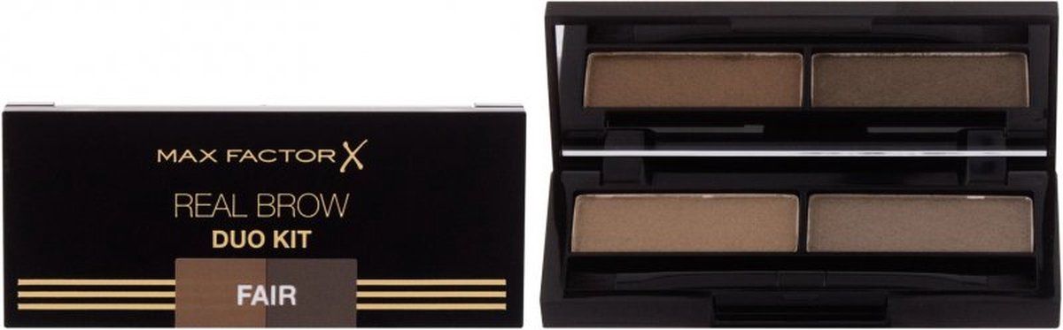 Max Factor Real Brow Duo Kit Wenkbrauwpoeder - Fair - 3614228435772
