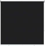 vidaXL Buitenrolgordijn UV-bescherming Zwart 140 x 140 cm