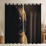Rideaux thermiques isolés pour chambre et salon
