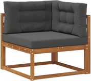 vidaXL Outdoor Hoekbank Naturel