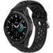 Samsung Galaxy Watch 4 Classic 46mm bracelet en silicone avec trous (noir)