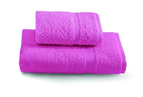Gabel Tintunita & Co Set handdoeken, 100% katoen, 100 x 60 x 0,8 cm, fuchsia
