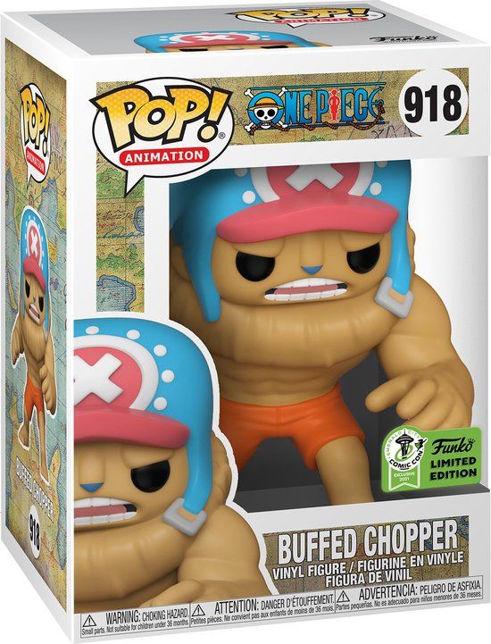 Funko Pop! Animation: One Piece – Buffed Chopper - 2021 Spring Convention Limited Edition Exclusive