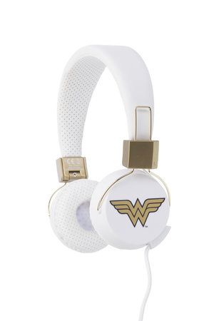 OTL Technologies DC Comics Wonder Woman Headphone - White/Gold