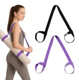 Sangle de yoga réglable - Coton - Pour tous les tapis et Pilates
