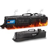 Fischer Brandwerende tas voor lithium-accu's, vuurvaste veiligheidsbox tot 1000 °C, DIN EN ISO 6940 getest, met kabeldoorlaat, rookgasontlasting en draagriem, voor e-bike, e-scooters en powerbanks