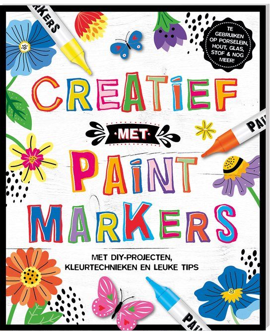 Creatief Interstat Creatief met paint markers