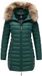 Marikoo Dames gewatteerde jas Rose-Stepp Evergreen XL