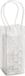Merkloos / Sans marque Stricker Europe 3x stuks transparante PVC koeltas draagtas voor flessen 25 cm