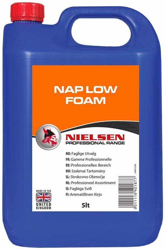 NIELSEN Bekledingsreiniger NAP Low Foam - 5L