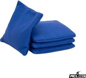 Wicked Wood Games Officiële Cornhole Zakjes - Granulaat gevuld - 1x4 stuks - Blauw - 440gr - ACL Licensed Product