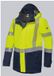 BP BPrs-veiligheidsjas met waarschuwingsprint, lichtgewicht, heren, XXL, polyester, waarschuwinggeel/nachtblauw