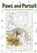 Paws and Pursuit: A Weimaraner Coloring Book of Hunting, Nature, and Family Adventures