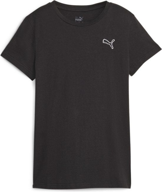 PUMA Better Essentials Tee Dames T-shirt - Puma Black - Maat S