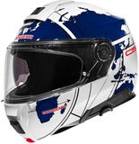 Schuberth C5 Globe Blanc Bleu Casque modulable